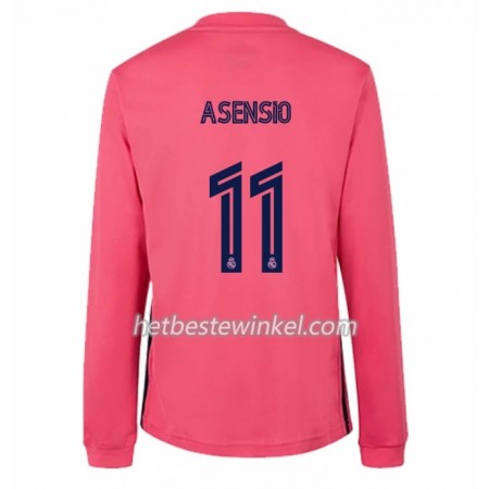 Real Madrid Asensio 11 Voetbalshirts Uit 2020/21 - LS